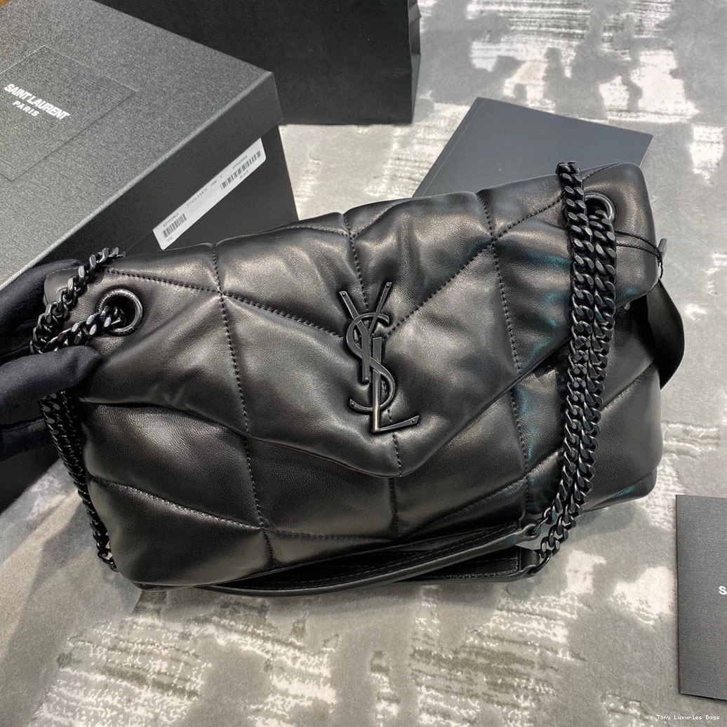 Tony Luxuries CHAIN SMALL PUFFER BAG YSL 0821